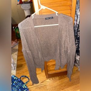 Brown SHEIN Cardigan size M